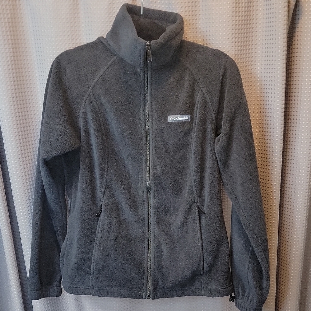 Columbia Full Zip Fleece Shell Size M